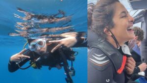 Priyanka Chopra spends Sunday scuba diving with Citadel crew, gets a shoutout from Parineeti Chopra