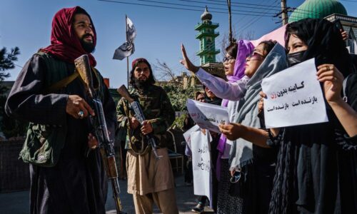 Taliban Use Harsh Tactics to Crush Afghan Women’s Rights Protest