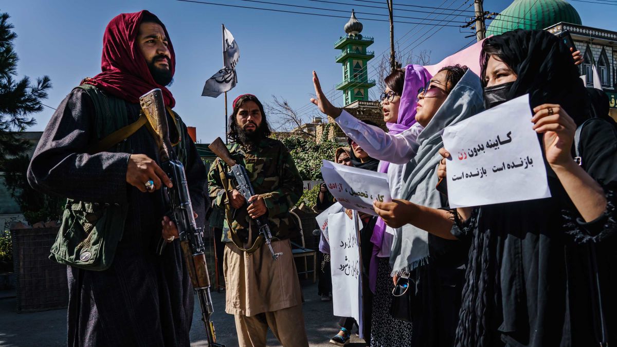 Taliban Use Harsh Tactics to Crush Afghan Women’s Rights Protest