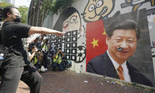 Chinese leadership touring ‘democratic’ Hong Kong, Pakistan.
