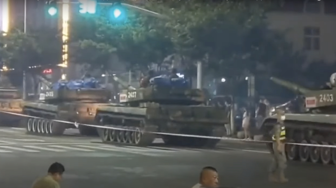 Video: China Deploys Tanks After Top Bank Declares People’s Money ‘Investment Products’