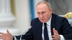 DON'T NEED NUCLEAR STRIKE ON UKRAINE," SAYS PUTIN, TEARING INTO US