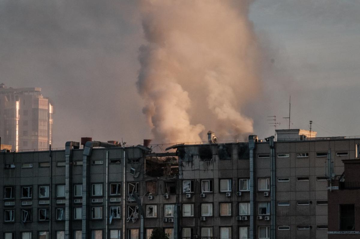 KYIV ATTACKED BY "KAMIKAZE DRONES": UKRAINE ON MULTIPLE EXPLOSIONS