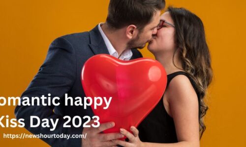 Romantic happy Kiss Day 2023 date